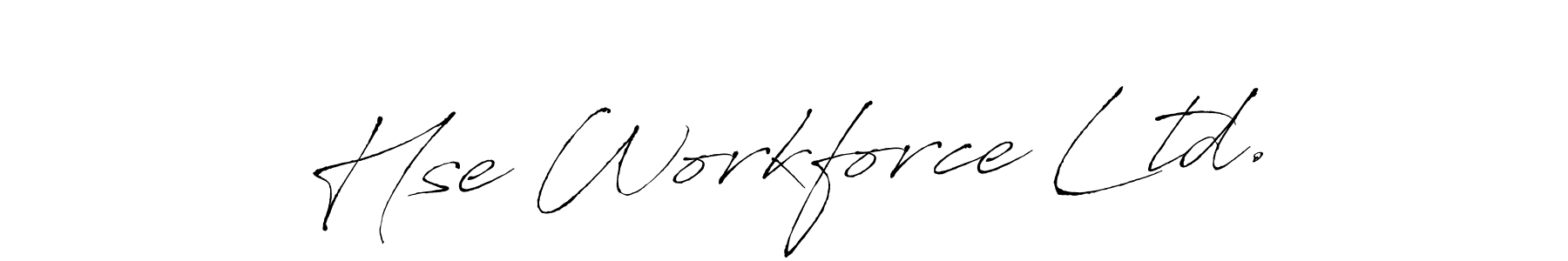 Make a beautiful signature design for name Hse Workforce Ltd.. Use this online signature maker to create a handwritten signature for free. Hse Workforce Ltd. signature style 6 images and pictures png