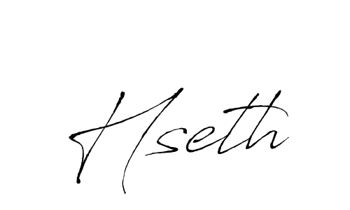How to make Hseth signature? Antro_Vectra is a professional autograph style. Create handwritten signature for Hseth name. Hseth signature style 6 images and pictures png