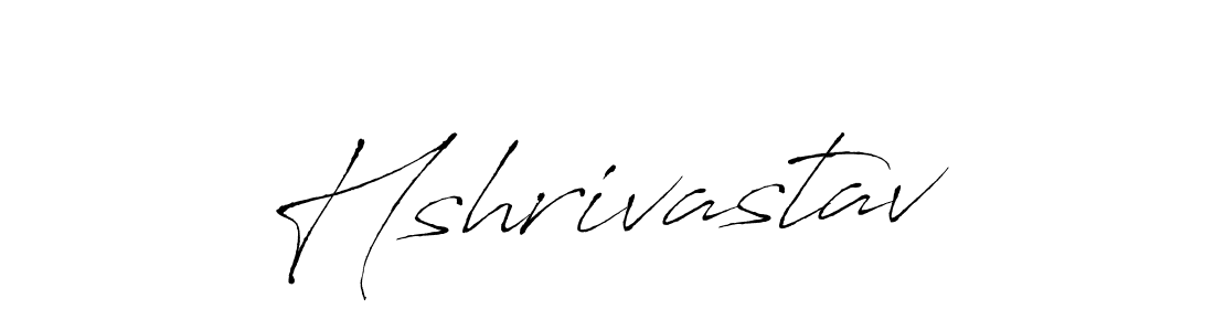 Use a signature maker to create a handwritten signature online. With this signature software, you can design (Antro_Vectra) your own signature for name Hshrivastav. Hshrivastav signature style 6 images and pictures png