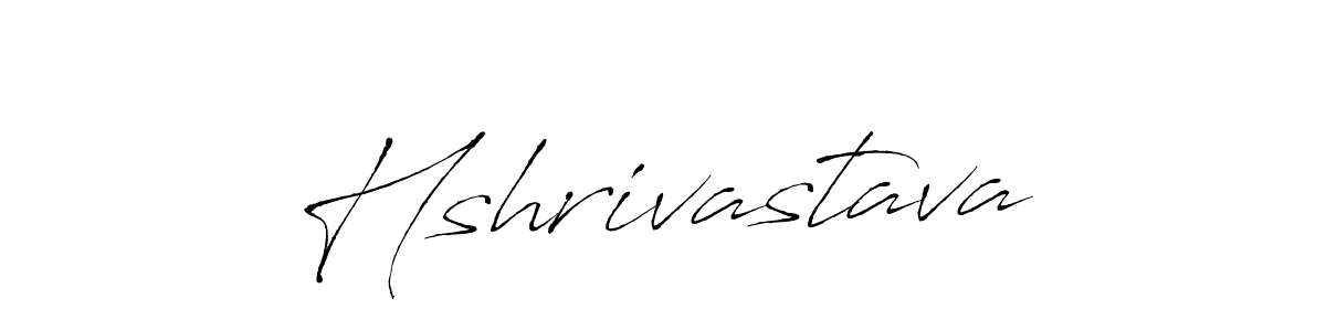 How to make Hshrivastava signature? Antro_Vectra is a professional autograph style. Create handwritten signature for Hshrivastava name. Hshrivastava signature style 6 images and pictures png