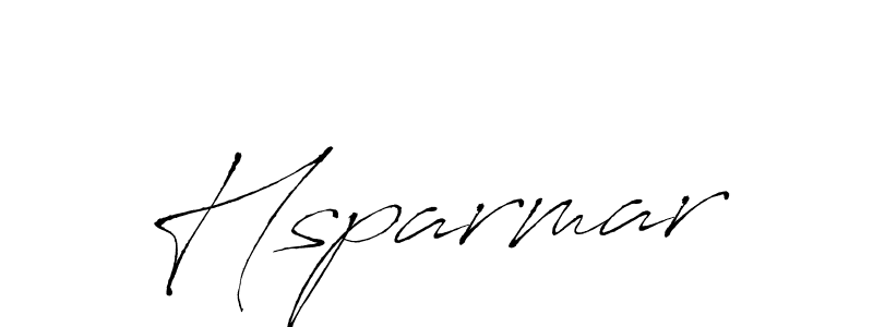 You should practise on your own different ways (Antro_Vectra) to write your name (Hsparmar) in signature. don't let someone else do it for you. Hsparmar signature style 6 images and pictures png