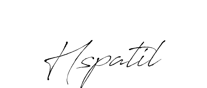 Make a beautiful signature design for name Hspatil. Use this online signature maker to create a handwritten signature for free. Hspatil signature style 6 images and pictures png