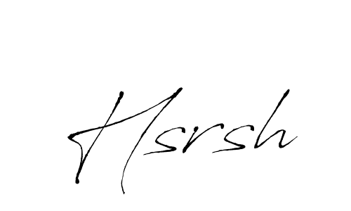 Design your own signature with our free online signature maker. With this signature software, you can create a handwritten (Antro_Vectra) signature for name Hsrsh. Hsrsh signature style 6 images and pictures png