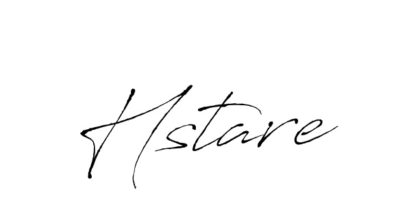 Design your own signature with our free online signature maker. With this signature software, you can create a handwritten (Antro_Vectra) signature for name Hstare. Hstare signature style 6 images and pictures png