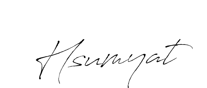 if you are searching for the best signature style for your name Hsumyat. so please give up your signature search. here we have designed multiple signature styles  using Antro_Vectra. Hsumyat signature style 6 images and pictures png