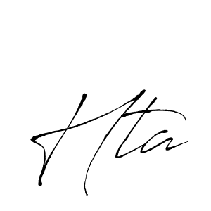 Antro_Vectra is a professional signature style that is perfect for those who want to add a touch of class to their signature. It is also a great choice for those who want to make their signature more unique. Get Hta name to fancy signature for free. Hta signature style 6 images and pictures png