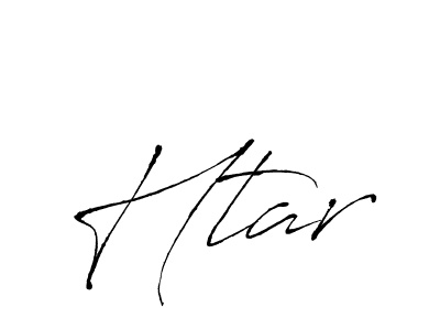 You should practise on your own different ways (Antro_Vectra) to write your name (Htar) in signature. don't let someone else do it for you. Htar signature style 6 images and pictures png