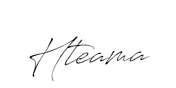 Also we have Hteama name is the best signature style. Create professional handwritten signature collection using Antro_Vectra autograph style. Hteama signature style 6 images and pictures png