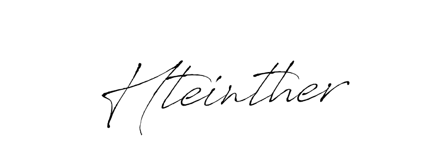 Make a beautiful signature design for name Hteinther. With this signature (Antro_Vectra) style, you can create a handwritten signature for free. Hteinther signature style 6 images and pictures png