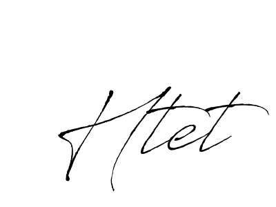 How to make Htet name signature. Use Antro_Vectra style for creating short signs online. This is the latest handwritten sign. Htet signature style 6 images and pictures png