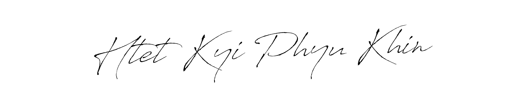 Also You can easily find your signature by using the search form. We will create Htet Kyi Phyu Khin name handwritten signature images for you free of cost using Antro_Vectra sign style. Htet Kyi Phyu Khin signature style 6 images and pictures png