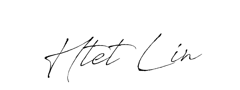 Use a signature maker to create a handwritten signature online. With this signature software, you can design (Antro_Vectra) your own signature for name Htet Lin. Htet Lin signature style 6 images and pictures png