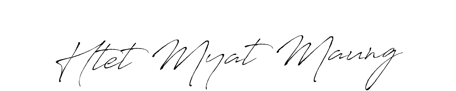 It looks lik you need a new signature style for name Htet Myat Maung. Design unique handwritten (Antro_Vectra) signature with our free signature maker in just a few clicks. Htet Myat Maung signature style 6 images and pictures png