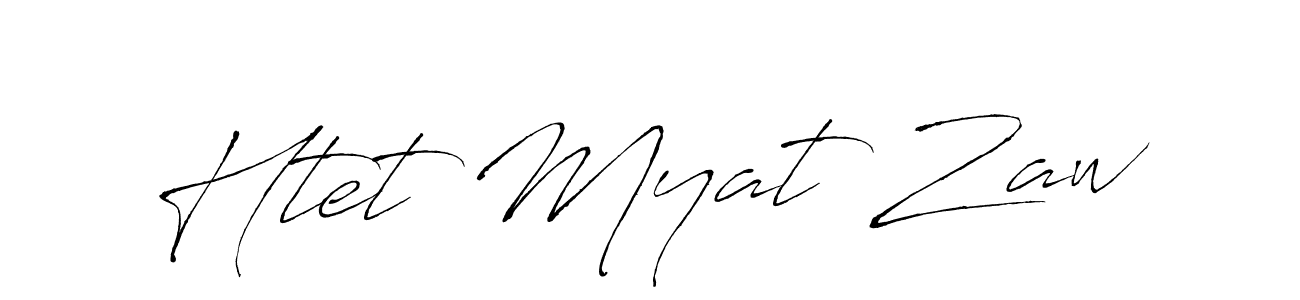 Also You can easily find your signature by using the search form. We will create Htet Myat Zaw name handwritten signature images for you free of cost using Antro_Vectra sign style. Htet Myat Zaw signature style 6 images and pictures png