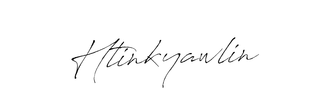 Make a beautiful signature design for name Htinkyawlin. With this signature (Antro_Vectra) style, you can create a handwritten signature for free. Htinkyawlin signature style 6 images and pictures png