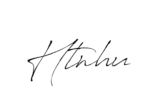 Design your own signature with our free online signature maker. With this signature software, you can create a handwritten (Antro_Vectra) signature for name Htnhu. Htnhu signature style 6 images and pictures png