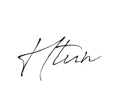 Make a beautiful signature design for name Htun. Use this online signature maker to create a handwritten signature for free. Htun signature style 6 images and pictures png