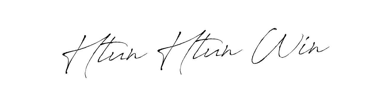 You should practise on your own different ways (Antro_Vectra) to write your name (Htun Htun Win) in signature. don't let someone else do it for you. Htun Htun Win signature style 6 images and pictures png