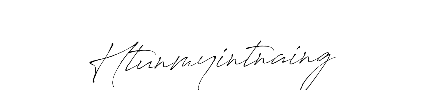 How to make Htunmyintnaing signature? Antro_Vectra is a professional autograph style. Create handwritten signature for Htunmyintnaing name. Htunmyintnaing signature style 6 images and pictures png