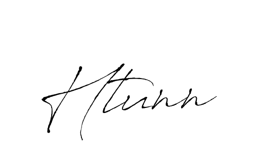 Antro_Vectra is a professional signature style that is perfect for those who want to add a touch of class to their signature. It is also a great choice for those who want to make their signature more unique. Get Htunn name to fancy signature for free. Htunn signature style 6 images and pictures png