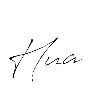 How to Draw Hua signature style? Antro_Vectra is a latest design signature styles for name Hua. Hua signature style 6 images and pictures png