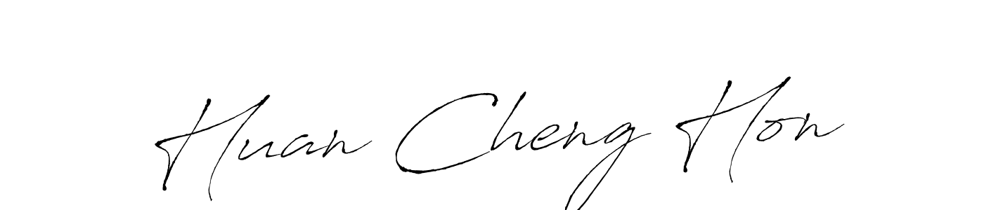 Make a beautiful signature design for name Huan Cheng Hon. Use this online signature maker to create a handwritten signature for free. Huan Cheng Hon signature style 6 images and pictures png