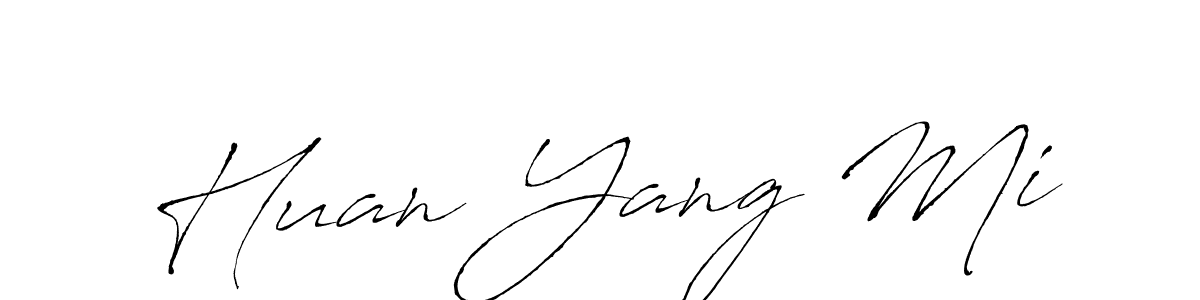 Once you've used our free online signature maker to create your best signature Antro_Vectra style, it's time to enjoy all of the benefits that Huan Yang Mi name signing documents. Huan Yang Mi signature style 6 images and pictures png
