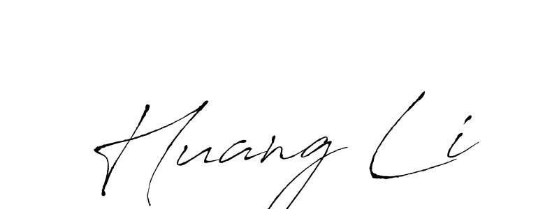 How to make Huang Li name signature. Use Antro_Vectra style for creating short signs online. This is the latest handwritten sign. Huang Li signature style 6 images and pictures png