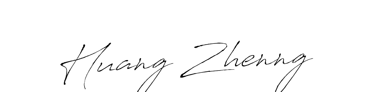 You should practise on your own different ways (Antro_Vectra) to write your name (Huang Zhenng) in signature. don't let someone else do it for you. Huang Zhenng signature style 6 images and pictures png