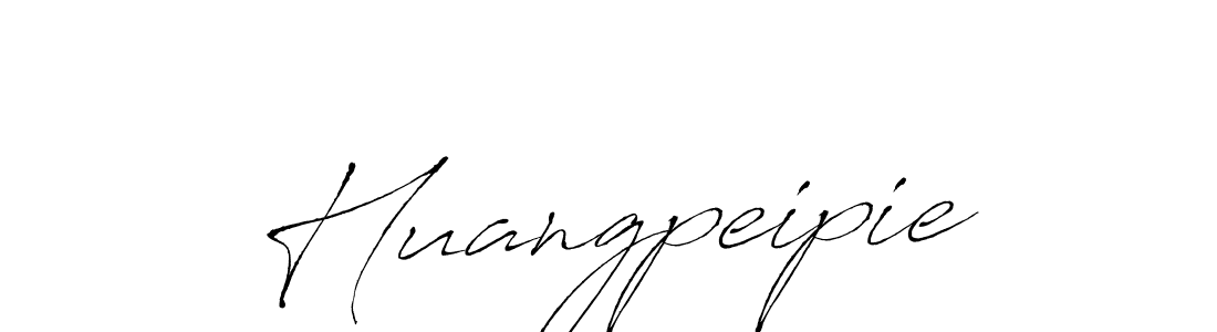 Use a signature maker to create a handwritten signature online. With this signature software, you can design (Antro_Vectra) your own signature for name Huangpeipie. Huangpeipie signature style 6 images and pictures png