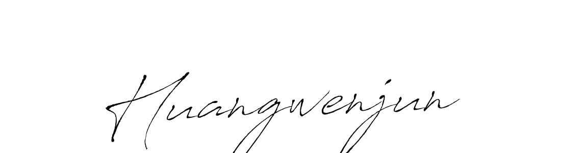 You should practise on your own different ways (Antro_Vectra) to write your name (Huangwenjun) in signature. don't let someone else do it for you. Huangwenjun signature style 6 images and pictures png