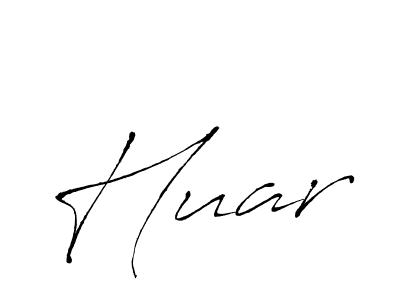 You should practise on your own different ways (Antro_Vectra) to write your name (Huar) in signature. don't let someone else do it for you. Huar signature style 6 images and pictures png