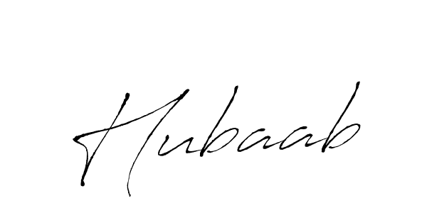 Make a beautiful signature design for name Hubaab. With this signature (Antro_Vectra) style, you can create a handwritten signature for free. Hubaab signature style 6 images and pictures png