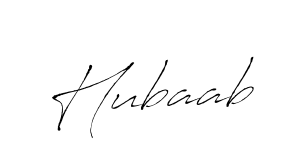 Make a beautiful signature design for name Hubaab. With this signature (Antro_Vectra) style, you can create a handwritten signature for free. Hubaab signature style 6 images and pictures png