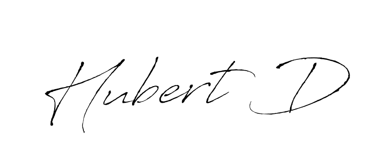 Similarly Antro_Vectra is the best handwritten signature design. Signature creator online .You can use it as an online autograph creator for name Hubert D. Hubert D signature style 6 images and pictures png