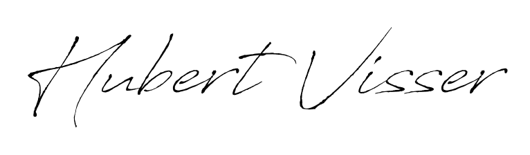 Generate high-definition signature styles for Hubert Visser. The Antro_Vectra typeface ensures crisp legibility and sophisticated design. Hubert Visser signature style 6 images and pictures png