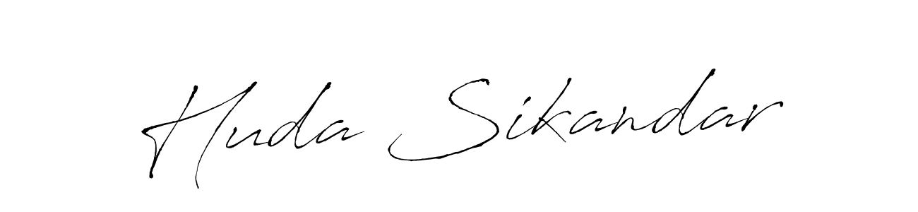 See photos of Huda Sikandar official signature by Spectra . Check more albums & portfolios. Read reviews & check more about Antro_Vectra font. Huda Sikandar signature style 6 images and pictures png