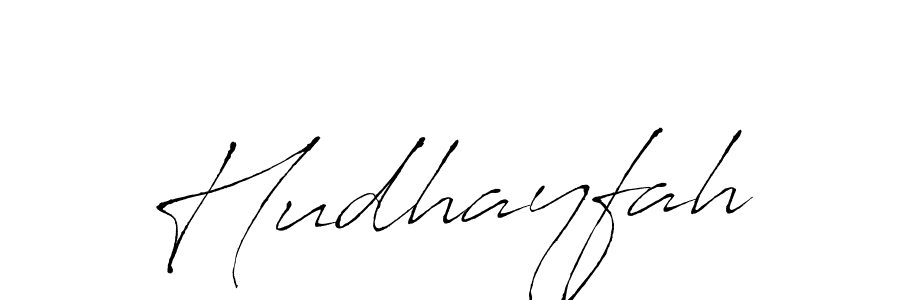 Use a signature maker to create a handwritten signature online. With this signature software, you can design (Antro_Vectra) your own signature for name Hudhayfah. Hudhayfah signature style 6 images and pictures png