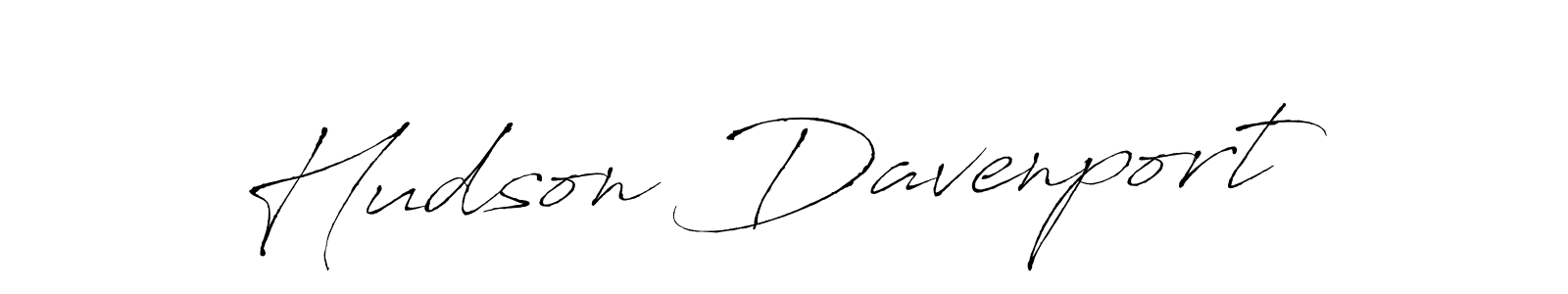 Also You can easily find your signature by using the search form. We will create Hudson Davenport name handwritten signature images for you free of cost using Antro_Vectra sign style. Hudson Davenport signature style 6 images and pictures png