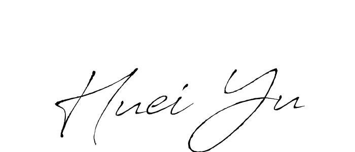 Also we have Huei Yu name is the best signature style. Create professional handwritten signature collection using Antro_Vectra autograph style. Huei Yu signature style 6 images and pictures png