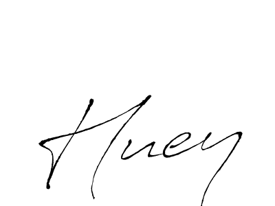 Make a beautiful signature design for name Huey. With this signature (Antro_Vectra) style, you can create a handwritten signature for free. Huey signature style 6 images and pictures png