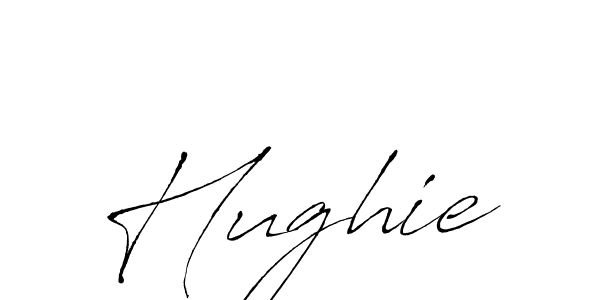 Hughie stylish signature style. Best Handwritten Sign (Antro_Vectra) for my name. Handwritten Signature Collection Ideas for my name Hughie. Hughie signature style 6 images and pictures png