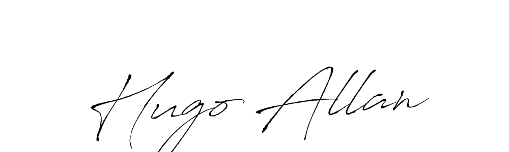 Use a signature maker to create a handwritten signature online. With this signature software, you can design (Antro_Vectra) your own signature for name Hugo Allan. Hugo Allan signature style 6 images and pictures png