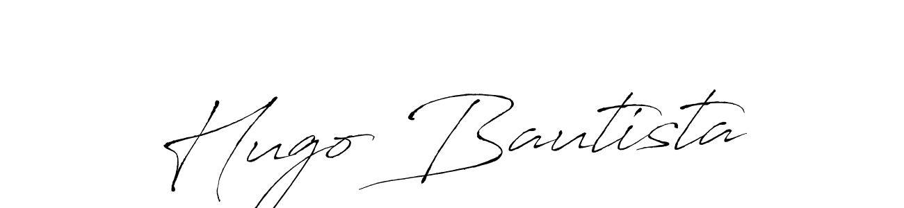 Also we have Hugo Bautista name is the best signature style. Create professional handwritten signature collection using Antro_Vectra autograph style. Hugo Bautista signature style 6 images and pictures png