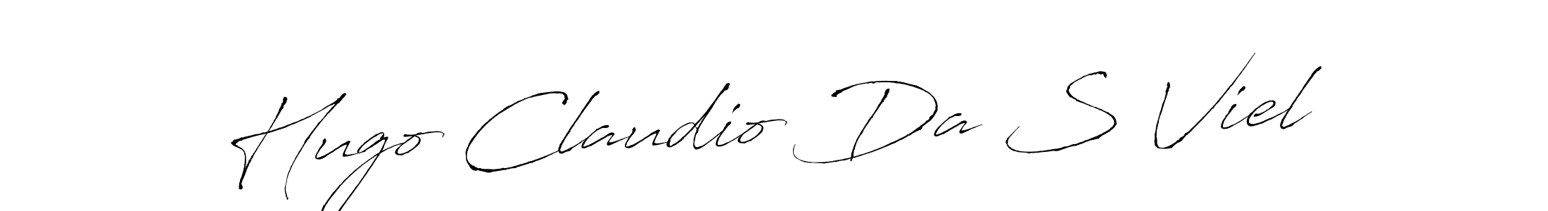 Similarly Antro_Vectra is the best handwritten signature design. Signature creator online .You can use it as an online autograph creator for name Hugo Claudio Da S Viel. Hugo Claudio Da S Viel signature style 6 images and pictures png