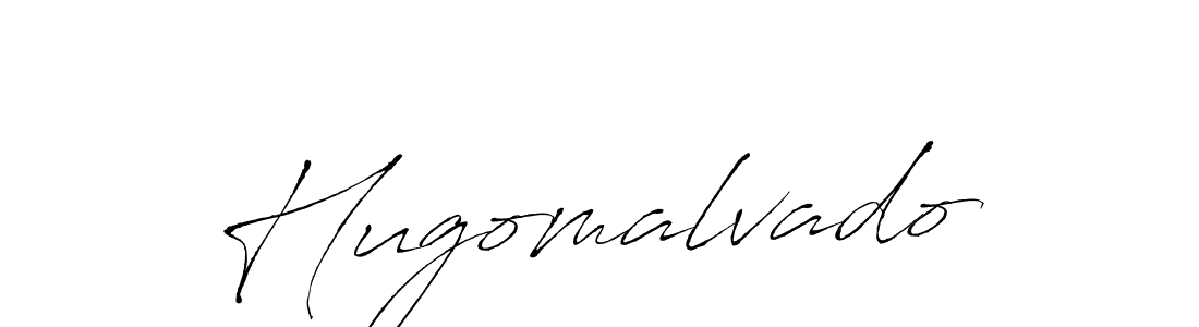 Create a beautiful signature design for name Hugomalvado. With this signature (Antro_Vectra) fonts, you can make a handwritten signature for free. Hugomalvado signature style 6 images and pictures png