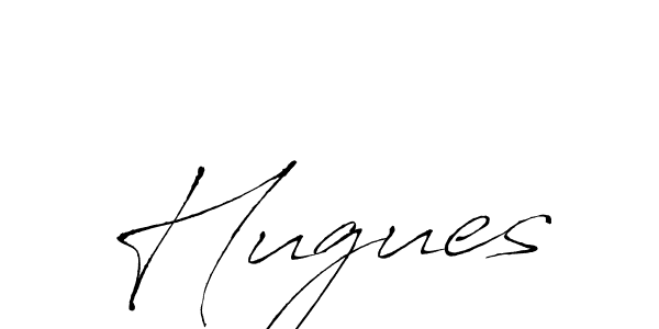 Also we have Hugues name is the best signature style. Create professional handwritten signature collection using Antro_Vectra autograph style. Hugues signature style 6 images and pictures png