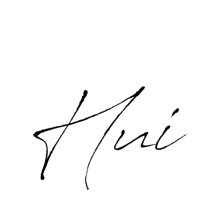 This is the best signature style for the Hui name. Also you like these signature font (Antro_Vectra). Mix name signature. Hui signature style 6 images and pictures png