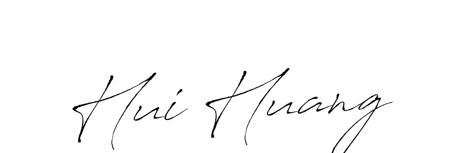 Hui Huang stylish signature style. Best Handwritten Sign (Antro_Vectra) for my name. Handwritten Signature Collection Ideas for my name Hui Huang. Hui Huang signature style 6 images and pictures png