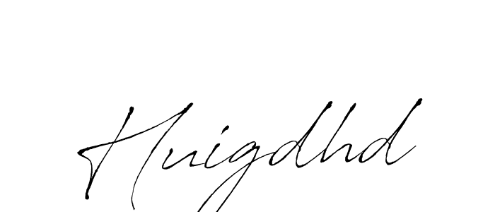 You should practise on your own different ways (Antro_Vectra) to write your name (Huigdhd) in signature. don't let someone else do it for you. Huigdhd signature style 6 images and pictures png